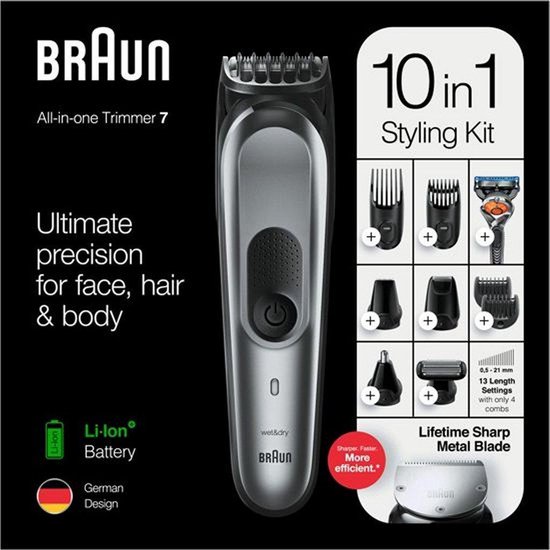Tondeuse à barbe Braun All-in-one MGK7020 | bol.com