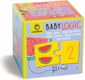 Ludattica Puzzels: CIJFERS - Baby Logic 12x12x12cm, 10 2-delige puzzels, 3+
