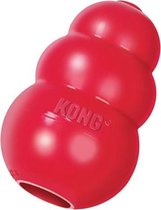 Kong classic rood - xs 3,5x3,5x5,5 cm - 1 stuks