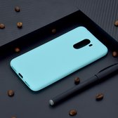 Voor Xiaomi Pocophone F1 Candy Color TPU Case (groen)