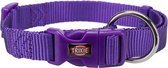 Trixie halsband hond premium violet paars - 40-65x2,5 cm - 1 stuks