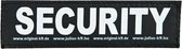 Julius k9 labels voor power-harnas / tuig security - large - 1 stuks