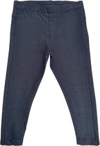 Me Too Legging Meisjes Elastaan/polykatoen Donkerblauw Mt 140