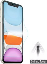 ENKAY Hat-Prince 0.1mm 3D Full Screen Protector voor iPhone 11 / iPhone XR Explosieveilige hydrogelfilm