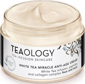Teaology White Tea Miracle Anti-Age Cream - Dagcrème Rijpe Huid - Met Witte Thee & Collageen Complex - 50 ml