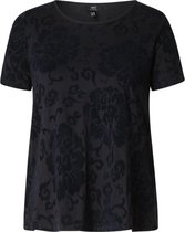 YEST Caitlyn Jersey Shirt - Dark Blue - maat 46