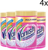 Vanish Oxi Advance Multicolor Power Poeder - Voor Witte en Gekleurde Was - 1,2kg x4