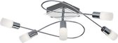 OSRAM - LED Plafondlamp - Nitron Clupo - 20W - Warm Wit 3000K - Rechthoek - Mat Chroom - Aluminium