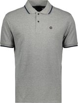 Twinlife Poloshirt Polo Basic Plus Tw11605 Grey Melange 800 Mannen Maat - XXL