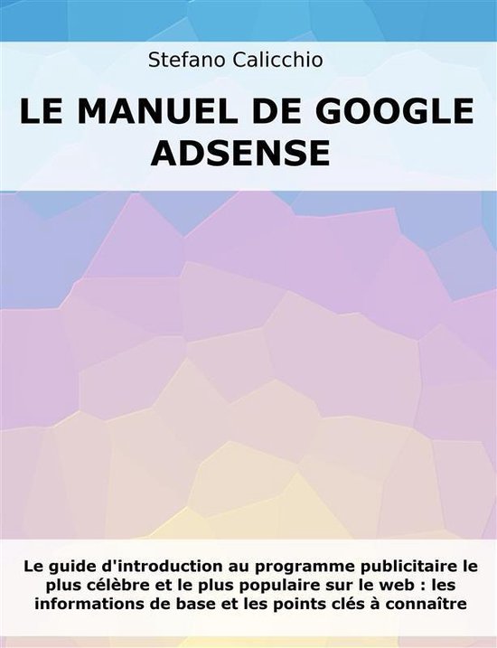 Le manuel de Google Adsense - cover