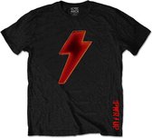 AC/DC Heren Tshirt -2XL- Bolt Logo Zwart