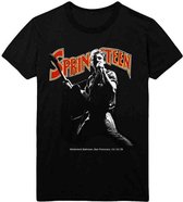 Bruce Springsteen - Winterland Ballroom Singing Heren T-shirt - 2XL - Zwart
