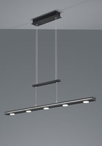 TRIO - Hanglamp Lacal Zwart 100 cm