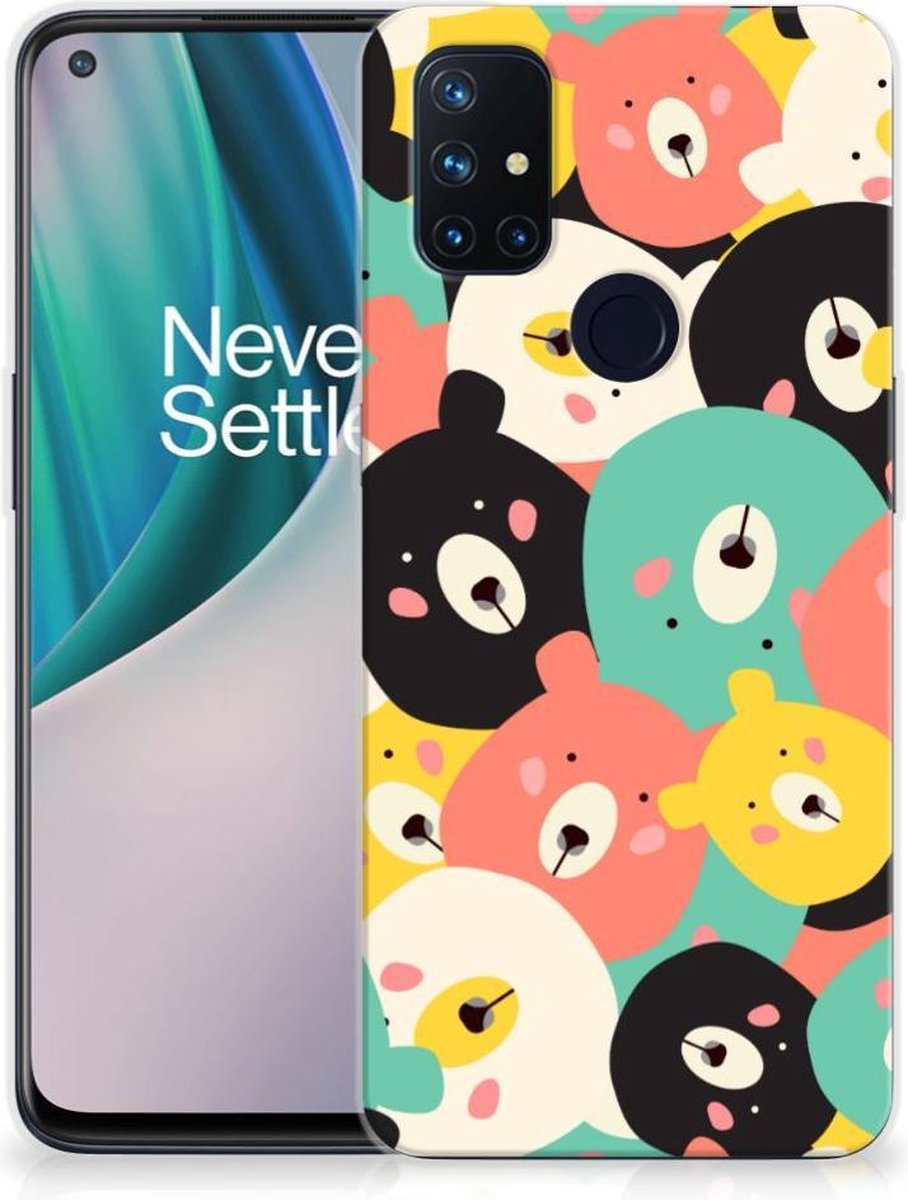OnePlus Nord N10 5G Telefoonhoesje met Naam Bears