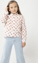 Sissy-Boy - Witte blouse met lange mouw en all over print