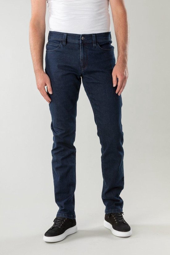 New Star 777 Recycle Dark Wash Slim Fit Stretch Jeans Heren