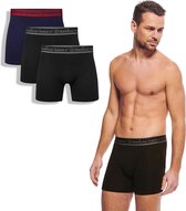 Bamboo Basics Rico Onderbroek - Mannen - navy - zwart