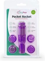 Easytoys Pocket Rocket - Paars - Paars - Sextoys - Vibrators - Vibo's - Vibrator Mini