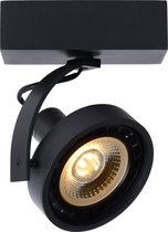 Lucide DORIAN - Plafondspot - LED Dim to warm - GU10 - 1x12W 2200K/3000K - Zwart