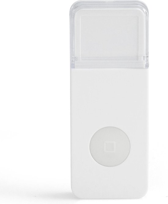 Alecto ADB-19 - Sonnette sans fil avec lumière flash, blanc | bol.com