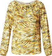 IVY BEAU Tedje Blouse - Yellow/Multi-Colour - maat 36