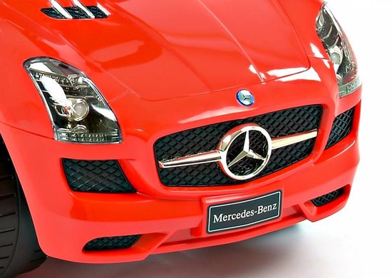 Mercedes SLS-AMG - Loopauto - Rood - Loopauto 1 jaar - Loopwagen - 2Cycle