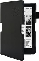 Luxe Pocketbook Sense Book Case met handige uitsparingen om de pagina om te slaan. Premium Hoes!