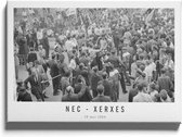 Walljar - NEC - Xerxes '64 - Muurdecoratie - Canvas schilderij