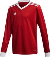 adidas - Tabela 18 LS Jersey JR - Voetbal Longsleeve - 128 - Rood