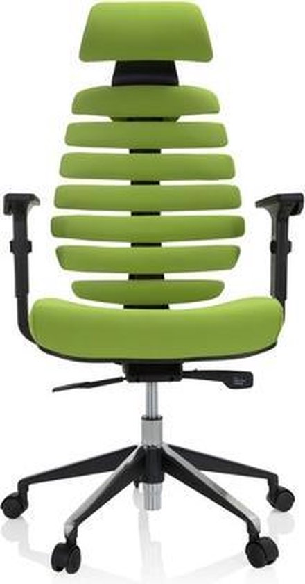 ERGO LINE II PRO | Tissu - Chaise de bureau professionnelle Vert | bol