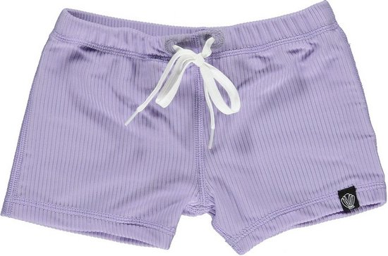 Beach & Bandits - Shorts de bain de bain UV pour enfants - Côtelé - Lavande - taille 92-98cm