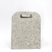 Bintou | Middel | Duurzame opbergmand | Beige | Sociaal & duurzaam | Gemaakt van gerecycled vilt