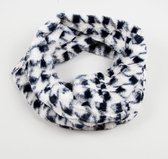 Colsjaal Pied de Poule - Zwart/wit
