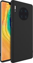 Voor Huawei Mate30 Pro IMAK TPU Frosted Soft Case UC-1-serie (zwart)