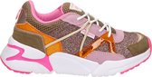 Vingino Odilia Lage sneakers - Leren Sneaker - Meisjes - Roze - Maat 38