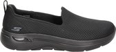 Skechers Go Walk Arch Fit Grateful Dames Instappers - Zwart - Maat 38