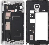 Volledige behuizing Cover (Front behuizing LCD Frame Bezel Plate + Midden Frame Bezel) voor Galaxy Note Edge / N915 (wit)
