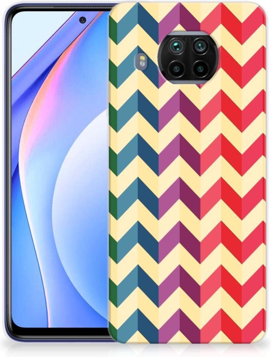 Xiaomi Mi 10T Lite TPU bumper Zigzag Multi Color