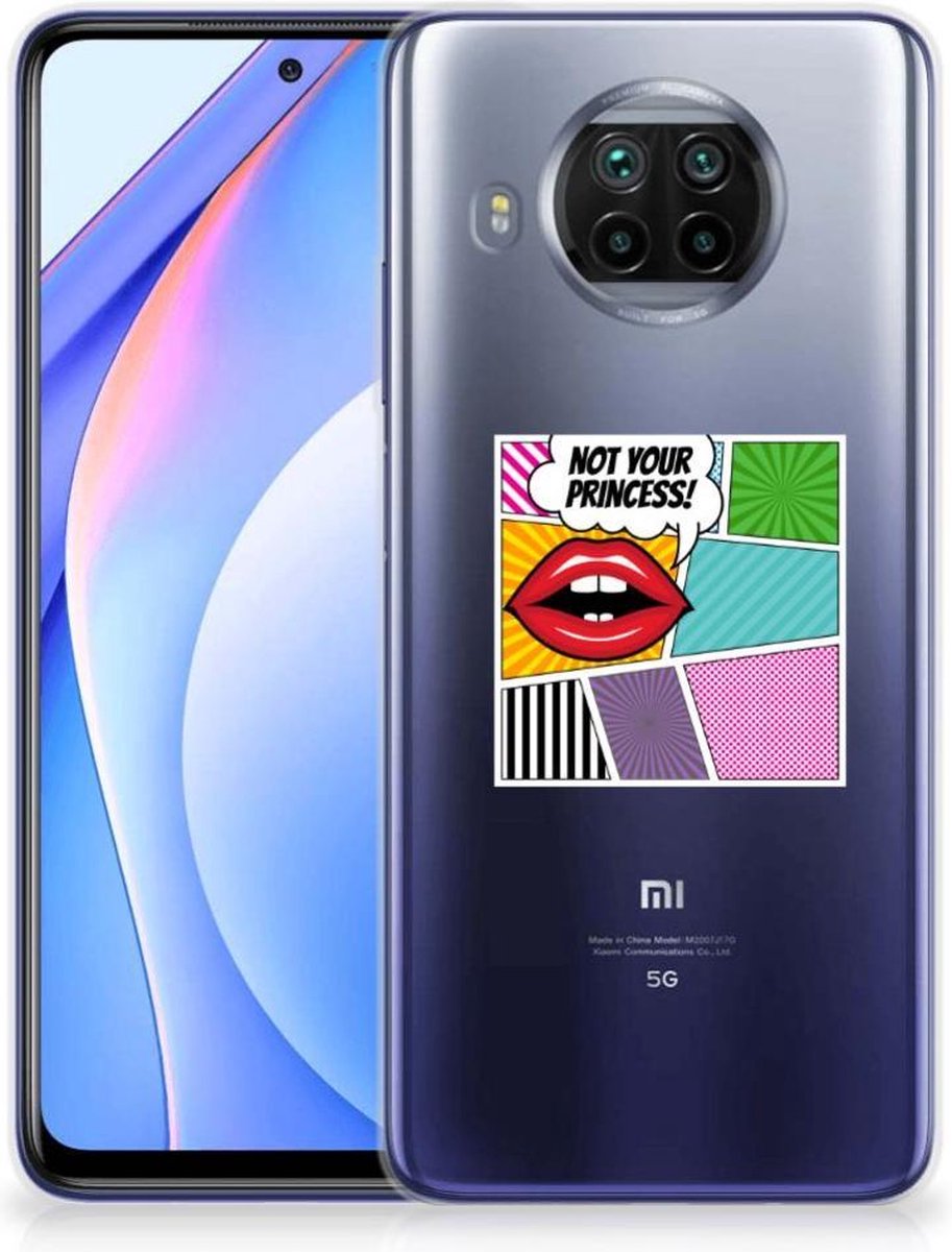 Xiaomi Mi 10T Lite Silicone Back Cover Popart Princess
