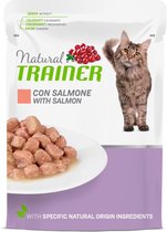 Natural trainer cat mature salmon pouch kattenvoer 12x85 gr