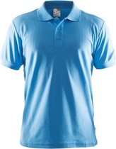 Craft Classic Pique polo heren aqua