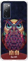 Casetastic Samsung Galaxy S20 FE 4G/5G Hoesje - Softcover Hoesje met Design - Owl 2 Print
