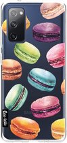 Casetastic Samsung Galaxy S20 FE 4G/5G Hoesje - Softcover Hoesje met Design - Macaron Mania Print
