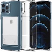 Spigen Crystal Slot TPU hoesje voor iPhone 12 Pro Max - doorzichtig