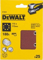 DeWALT DT3034 P180 Schuurpapier 1/4 Velcro VE=25