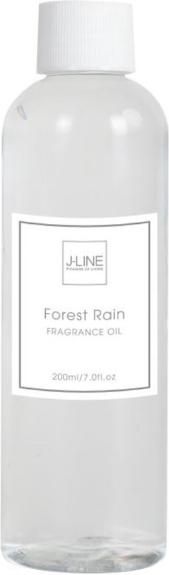 J-Line geurolie - Forest Rain - transparant