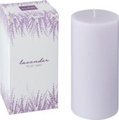 J-Line Cilinderkaars Lavendel Paars Large-55U