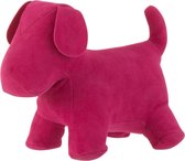 J-line Hond Deco Mat Fluweel Roze Small