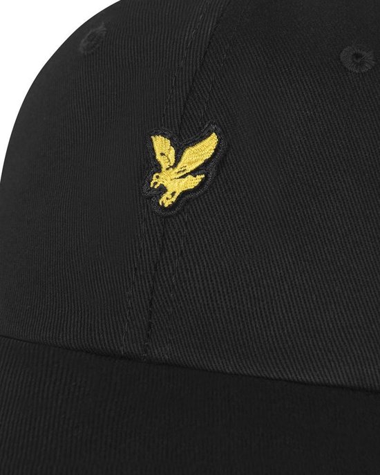 Lyle & Scott Heren Petten Baseball Cap Zwart
