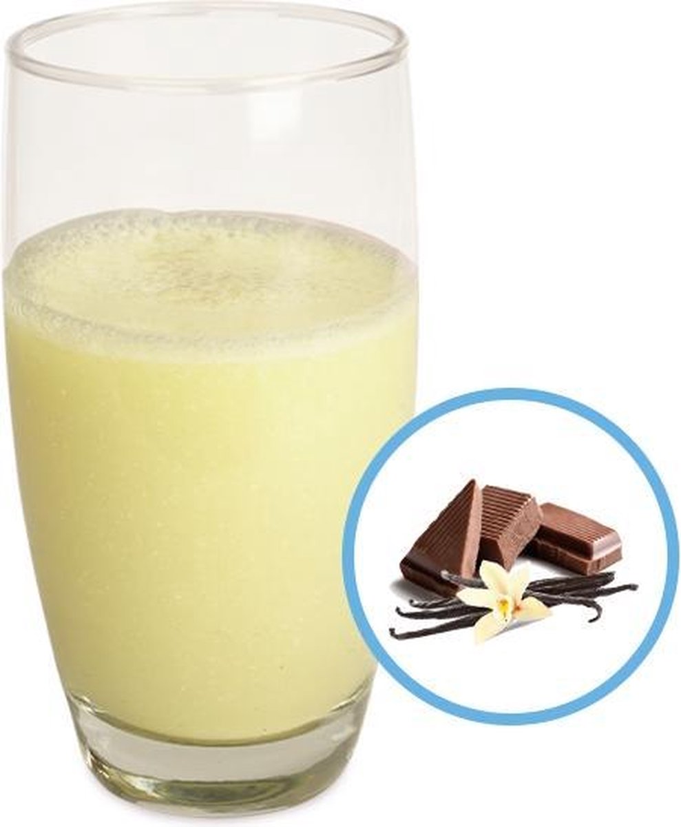 Protiplan | Milkshake Stracciatella | 7 x 25,5 gram | Eiwitdieet | Proteïne shake | Past in een koolhydraatarme levensstijl